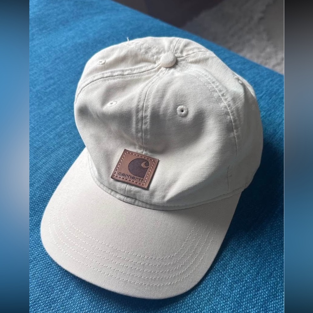 Carhartt Beige Cap with Logo